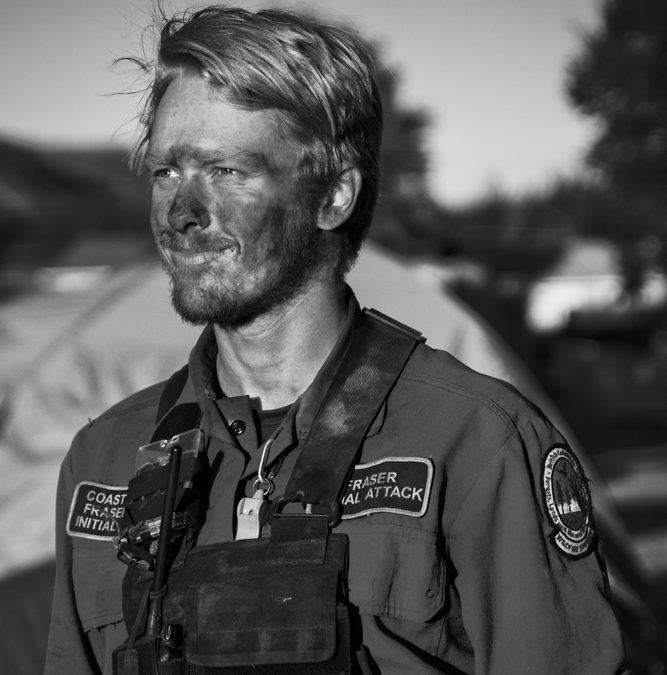 BC Wildfire Service Initial Attack Crew Member Dylan Paterson